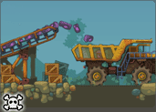 mining truck game