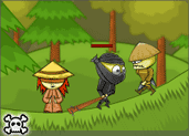 ninja and blind girl game