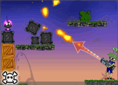 silly bombs and invaders game